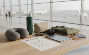 Carry-on packing list.