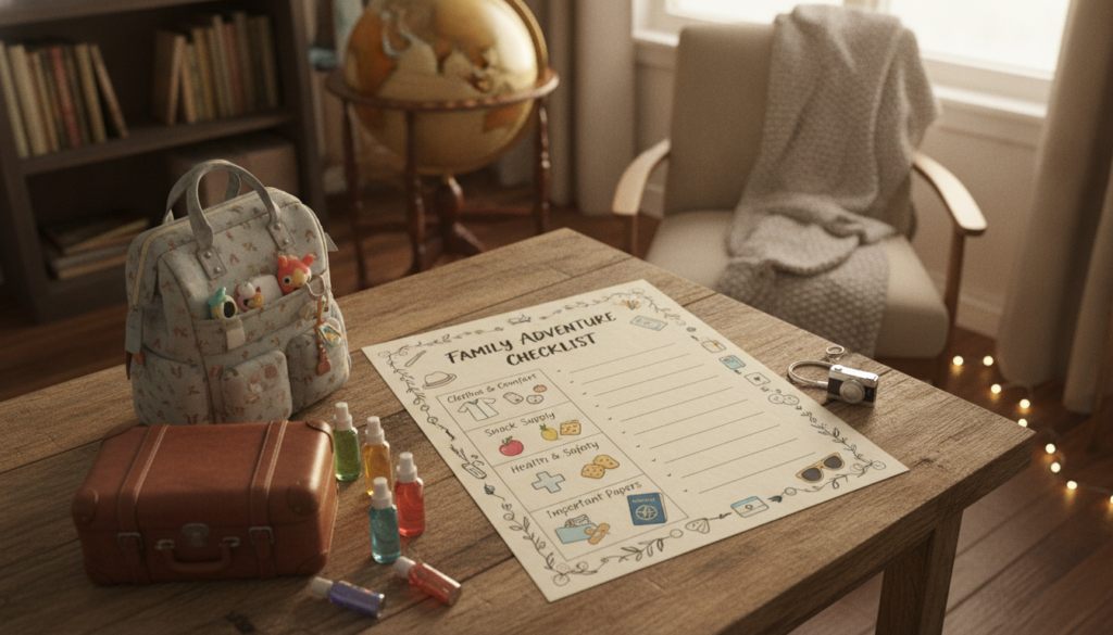 Family travel checklist
