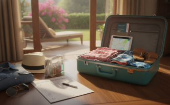 Printable travel checklist.