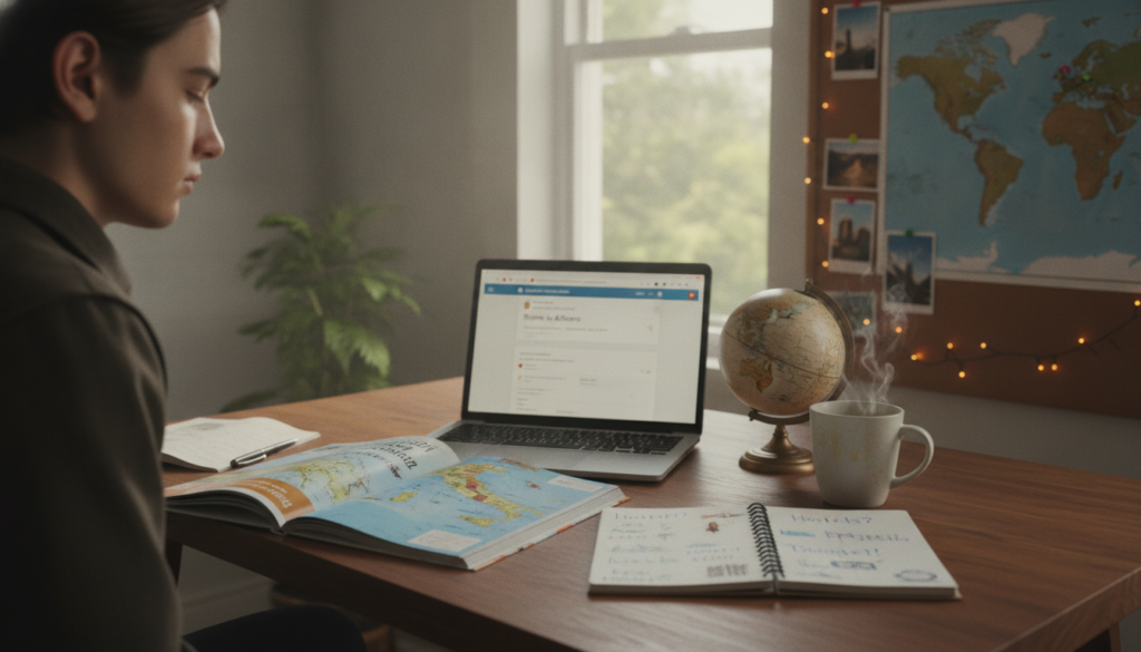 Solo travel planning