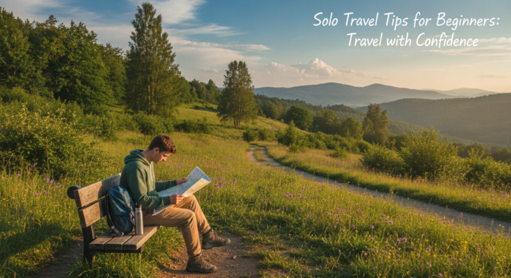 Solo travel tips for beginners.