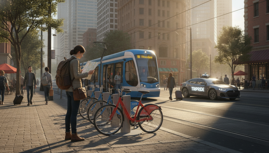 Solo travel transportation
