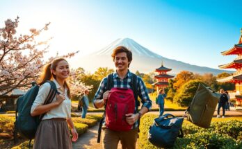 japan backpacking trip