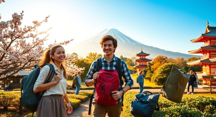 japan backpacking trip
