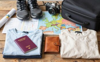 travel packing list for Europe