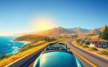 california road trip itinerary