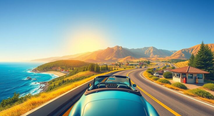 california road trip itinerary