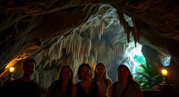 green grotto caves in jamaica