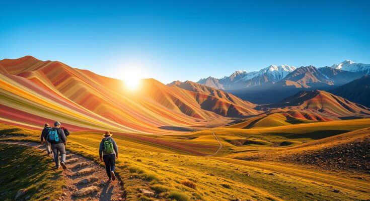 rainbow mountain peru from cusco