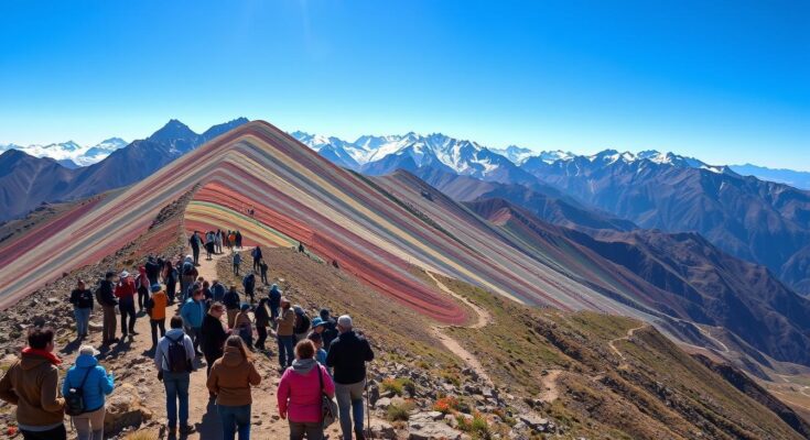 rainbow mountains peru elevation
