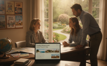 travel agent for family vacation,